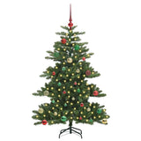 Vidaxl kunstmatige inklapbare kerstboom groen 150 cm pvc en staal