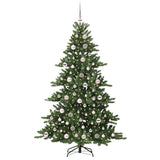 Vidaxl kunstmatige inklapbare kerstboom groen 180 cm pvc en staal