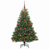 Vidaxl kunstkerstboom met 150 led met standaard groen 120 cm pe en pvc