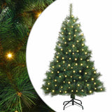 Vidaxl kunstkerstboom met 150 led met standaard groen 150 cm pe en pvc
