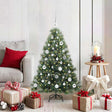 Vidaxl kunstkerstboom met 150 led met standaard groen 120 cm pe en pvc