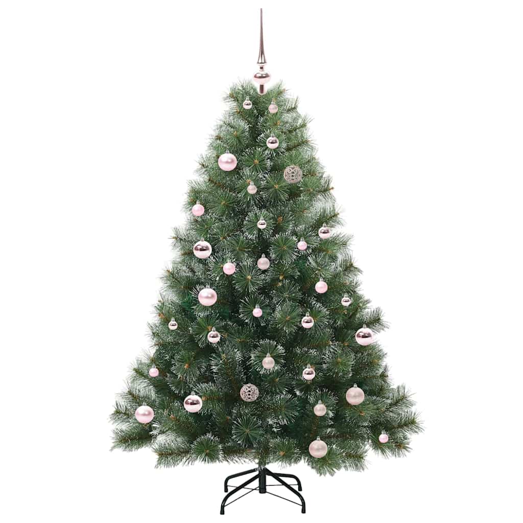 Vidaxl kunstkerstboom met 150 led met standaard groen 150 cm pe en pvc
