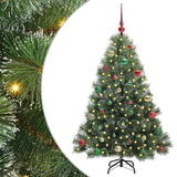 Vidaxl kunstkerstboom met 150 led met standaard groen 150 cm pe en pvc