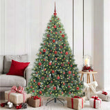 Vidaxl kunstkerstboom met 300 led met standaard groen 180 cm pe en pvc