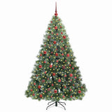 Vidaxl kunstkerstboom met 300 led met standaard groen 180 cm pe en pvc