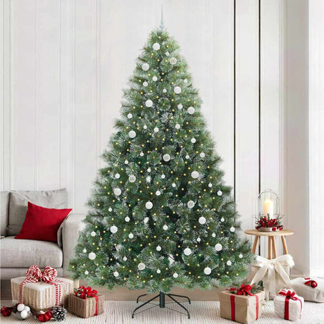 Vidaxl kunstkerstboom groen 240 cm pe en pvc