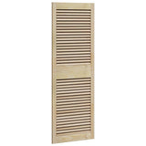 Vidaxl kastdeur naturel 49,5 x 2,1 x 140,5 cm massief grenenhout