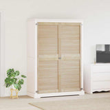 Vidaxl kastdeur 2 pcs naturel 170 x 2,1 x 59,5 cm massief grenenhout