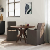Vidaxl eettafelstoelen 2 st linnen donkergrijs 57 x 68 x 94 cm