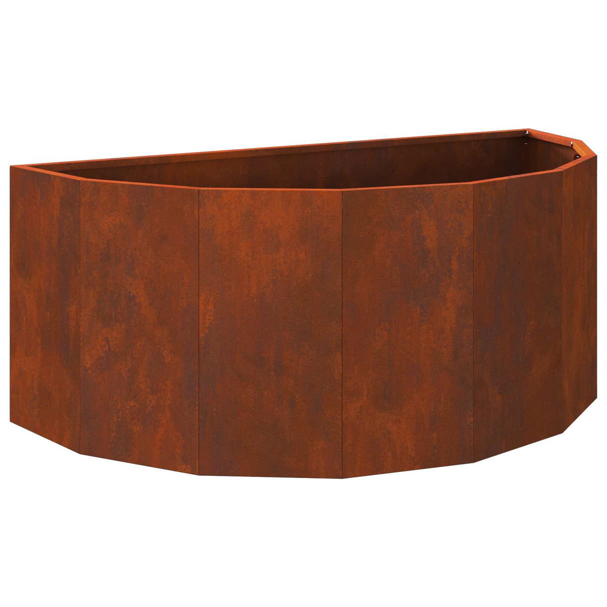 Vidaxl plantenbak roestig 90 x 45 x 35 cm cortenstaal