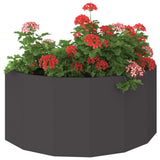 Vidaxl plantenbak zwart 120 x 60 x 50 cm staal