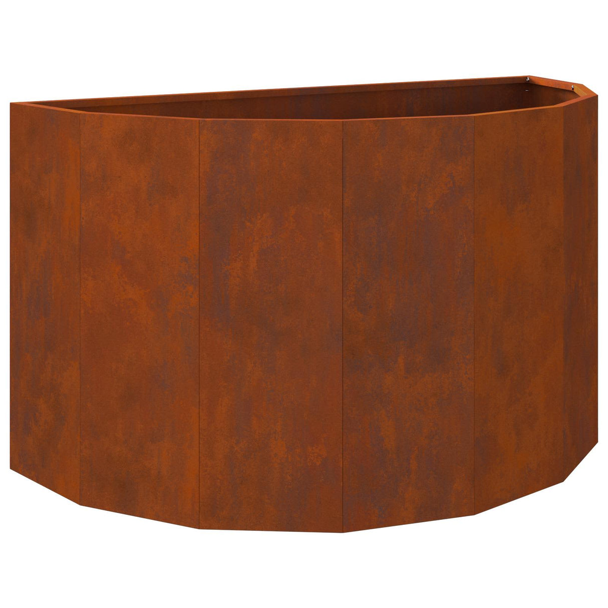 Vidaxl plantenbak roestig 90 x 45 x 50 cm cortenstaal