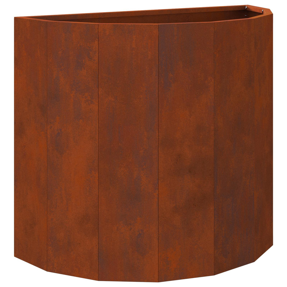 Vidaxl plantenbak roestig 60 x 30 x 50 cm cortenstaal
