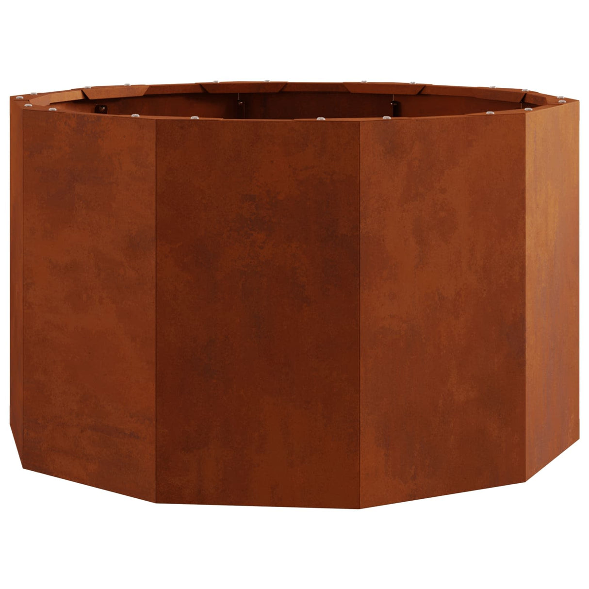 Vidaxl plantenbak roestig 60 x 60 x 35 cm cortenstaal
