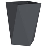 Vidaxl plantenbak antraciet 50 x 50 x 75 cm staal