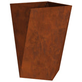 Vidaxl plantenbak roestig 50 x 50 x 75 cm cortenstaal