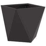 Vidaxl plantenbak zwart 30 x 30 x 30 cm staal