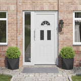 Vidaxl plantenbak 2 pcs zwart 40 x 40 x 40 cm staal