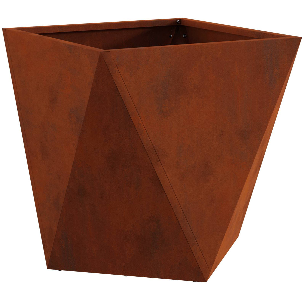 Vidaxl plantenbak roestig 40 x 40 x 40 cm cortenstaal