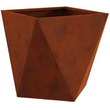 Vidaxl plantenbak roestig 40 x 40 x 40 cm cortenstaal