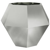 Vidaxl plantenbak zilver 100 x 100 x 80 cm gegalvaniseerd staal