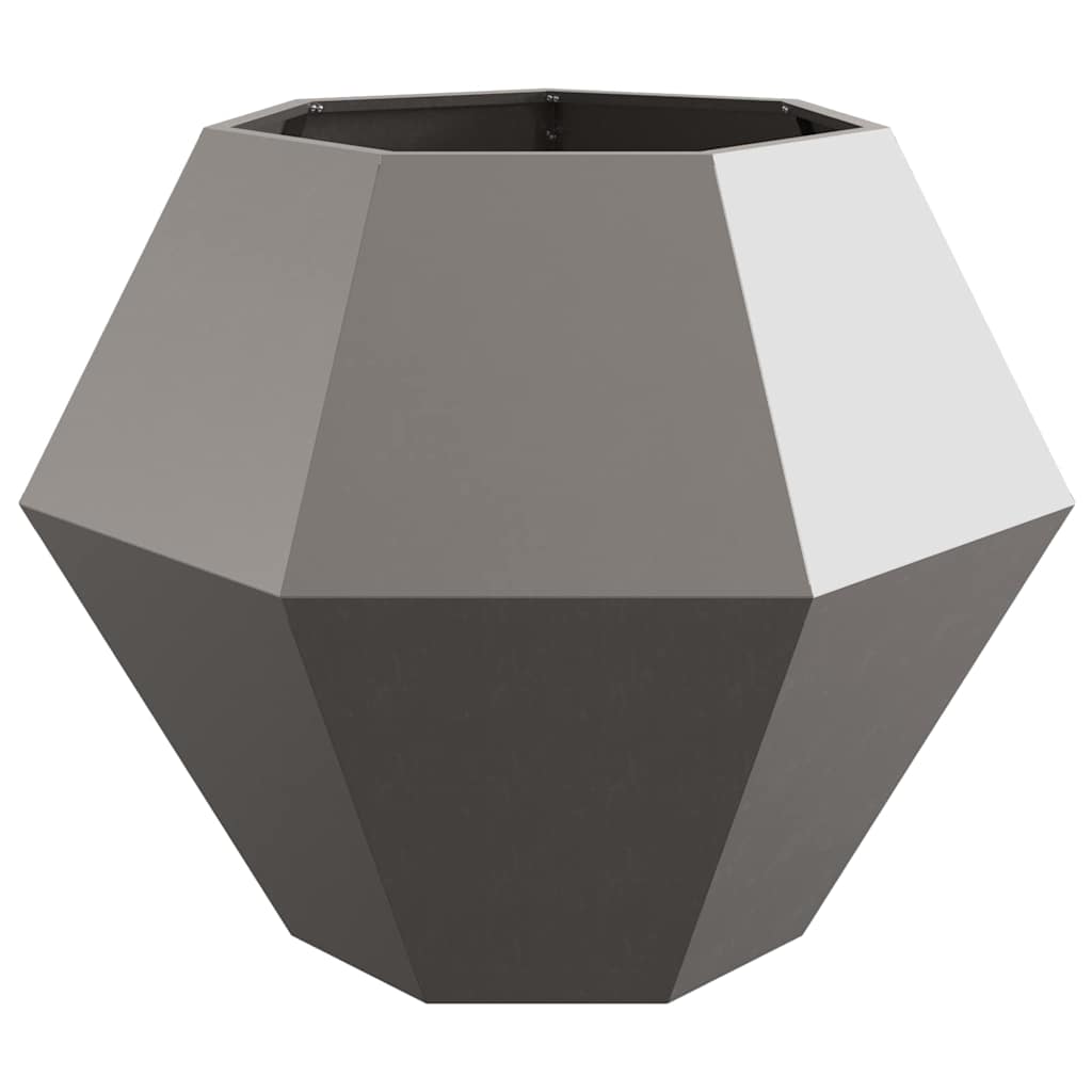 Vidaxl plantenbak roestig 100 x 100 x 80 cm cortenstaal