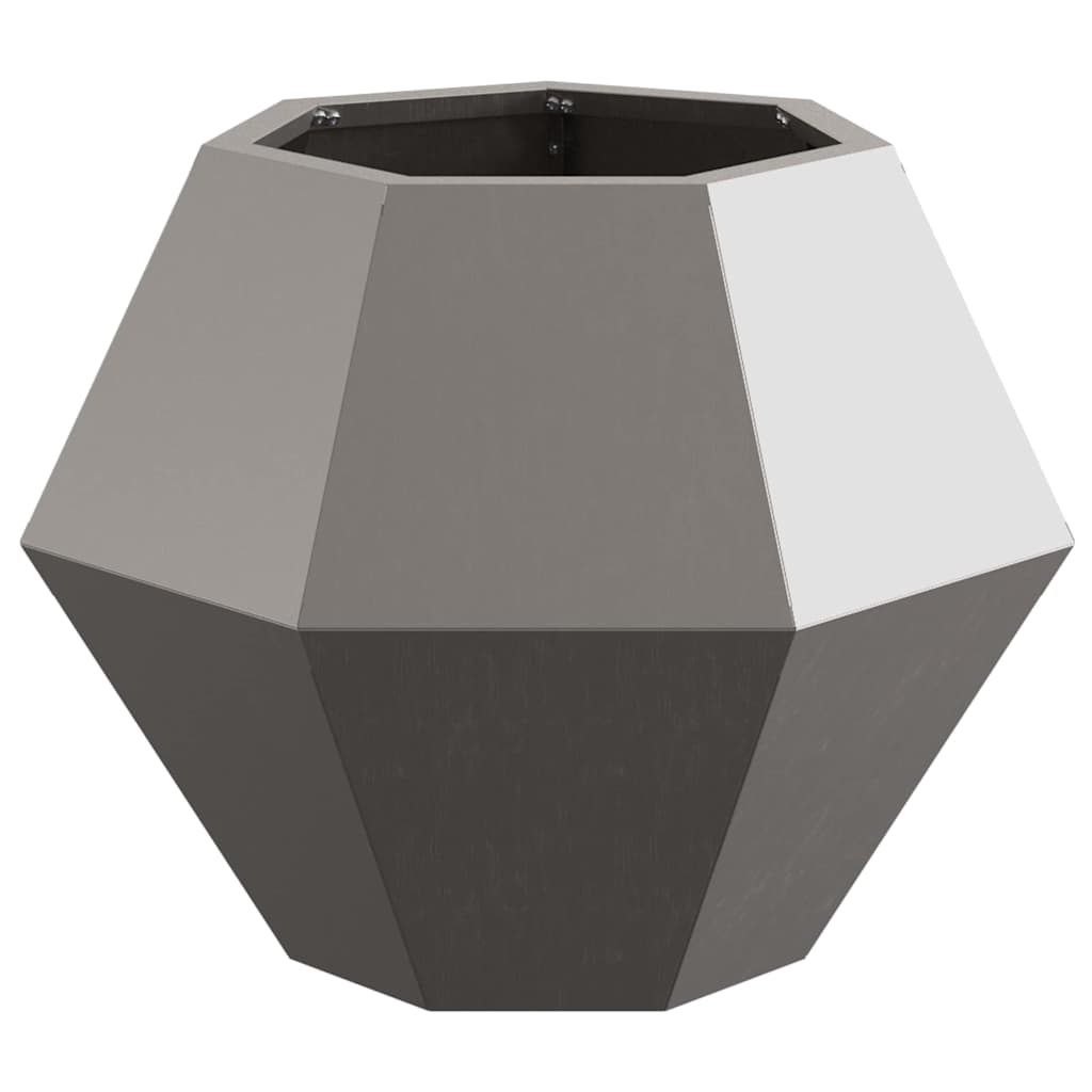 Vidaxl plantenbak roestig 50 x 50 x 40 cm cortenstaal