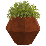 Vidaxl plantenbak 2 pcs roestig 50 x 50 x 40 cm cortenstaal