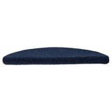 Vidaxl trapmatten zelfklevend 20 stuks 56x17x3 cm marineblauw halfrond