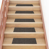 Vidaxl trapmatten zelfklevend 30 stuks 60x25 cm antraciet rechthoekig