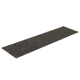 Vidaxl trapmatten zelfklevend 30 stuks 76x20 cm antraciet rechthoekig
