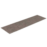Vidaxl trapmatten zelfklevend 30 stuks 76x20 cm beige rechthoekig
