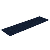 Vidaxl trapmatten zelfklevend 30 stuks 76x20 cm rechthoekig marineblauw