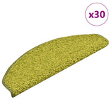 Vidaxl trapmatten 30 stuks 65x21x4 cm groen halfrond groot