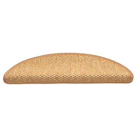 Vidaxl trapmatten zelfklevend sisal-look 30 stuks 56x17x3 cm sisal