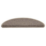 Vidaxl trapmatten zelfklevend sisal-look 30 st 56x17x3 cm donkerbeige