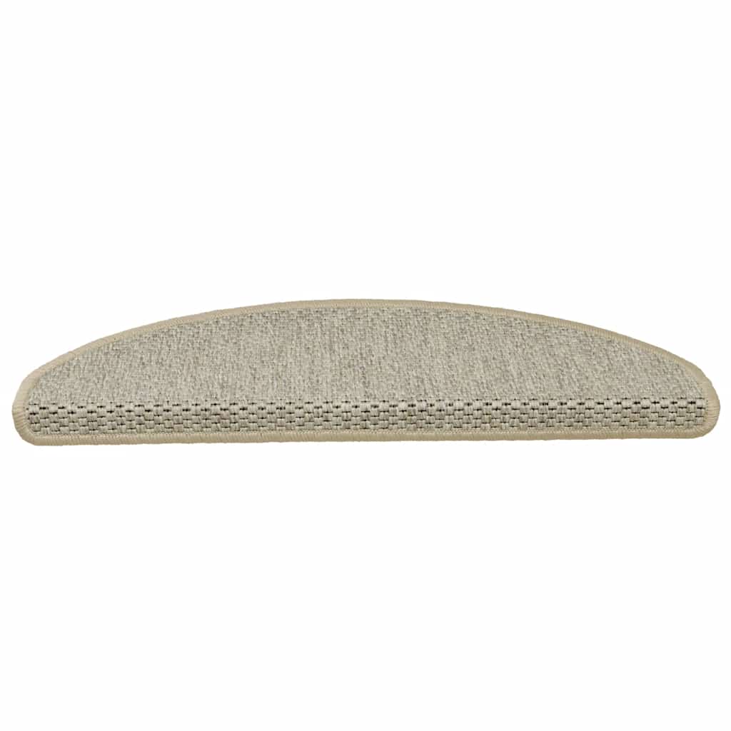 Vidaxl trapmatten zelfklevend sisal-look 30 st 65x21x4 cm lichtgroen