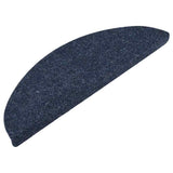 Vidaxl trapmatten zelfklevend 30 st 56x17x3 cm blauw