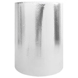 Vidaxl radiatorfolie zilver 10 x 0,6 m polyetheen