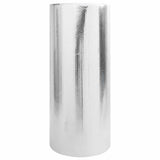 Vidaxl radiatorfolie zilver 30 x 0.6 m polyetheen