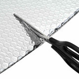 Vidaxl radiatorfolie zilver 50 x 1 m polyetheen
