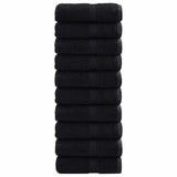 Vidaxl gastendoek solund 50 pcs zwart 30 x 30 cm 550 gsm