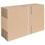 Vidaxl vouwdoos met opslag 50 pcs naturel 30 x 21,5 x 14 cm karton