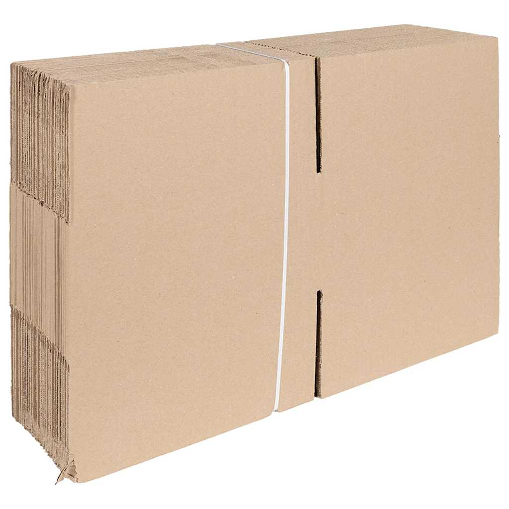 Vidaxl vouwdoos met opslag 50 pcs naturel 30 x 30 x 15 cm karton