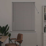 Vidaxl venetiaanse jaloezieën zilver 130 x 105 cm aluminium
