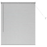 Vidaxl venetiaanse jaloezieën zilver 130 x 105 cm aluminium
