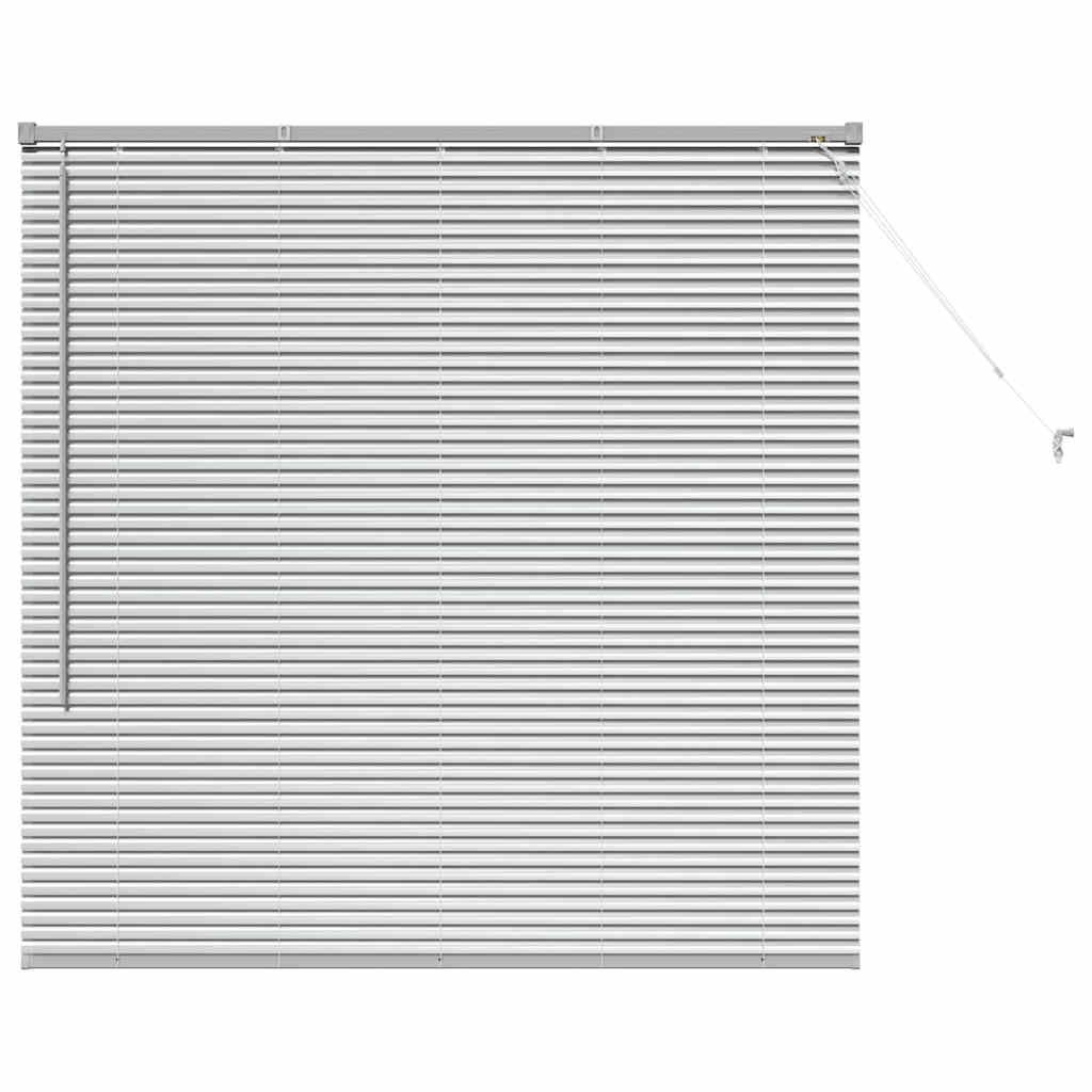 Vidaxl venetiaanse jaloezieën zilver 130 x 130 cm aluminium