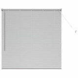 Vidaxl venetiaanse jaloezieën zilver 130 x 130 cm aluminium