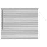 Vidaxl venetiaanse jaloezieën zilver 130 x 160 cm aluminium