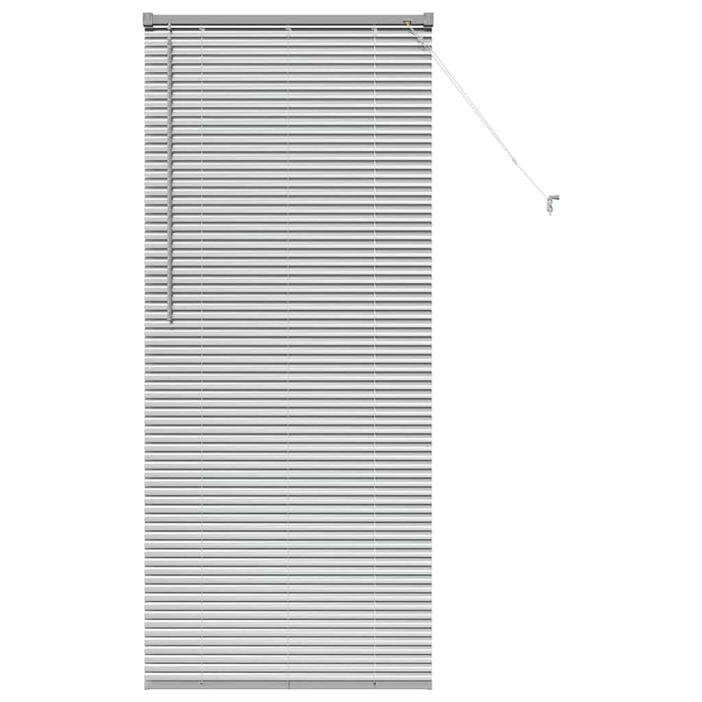 Vidaxl venetiaanse jaloezieën zilver 175 x 80 cm aluminium